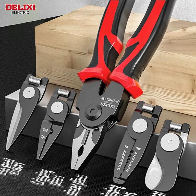 Delixi MultiGrip 5 em 1 - Alicate Multifuncional - Prime Compra